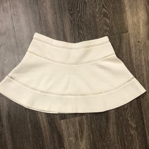 Banana Republic Petite White Knit Mini Skirt - Picture 3 of 4